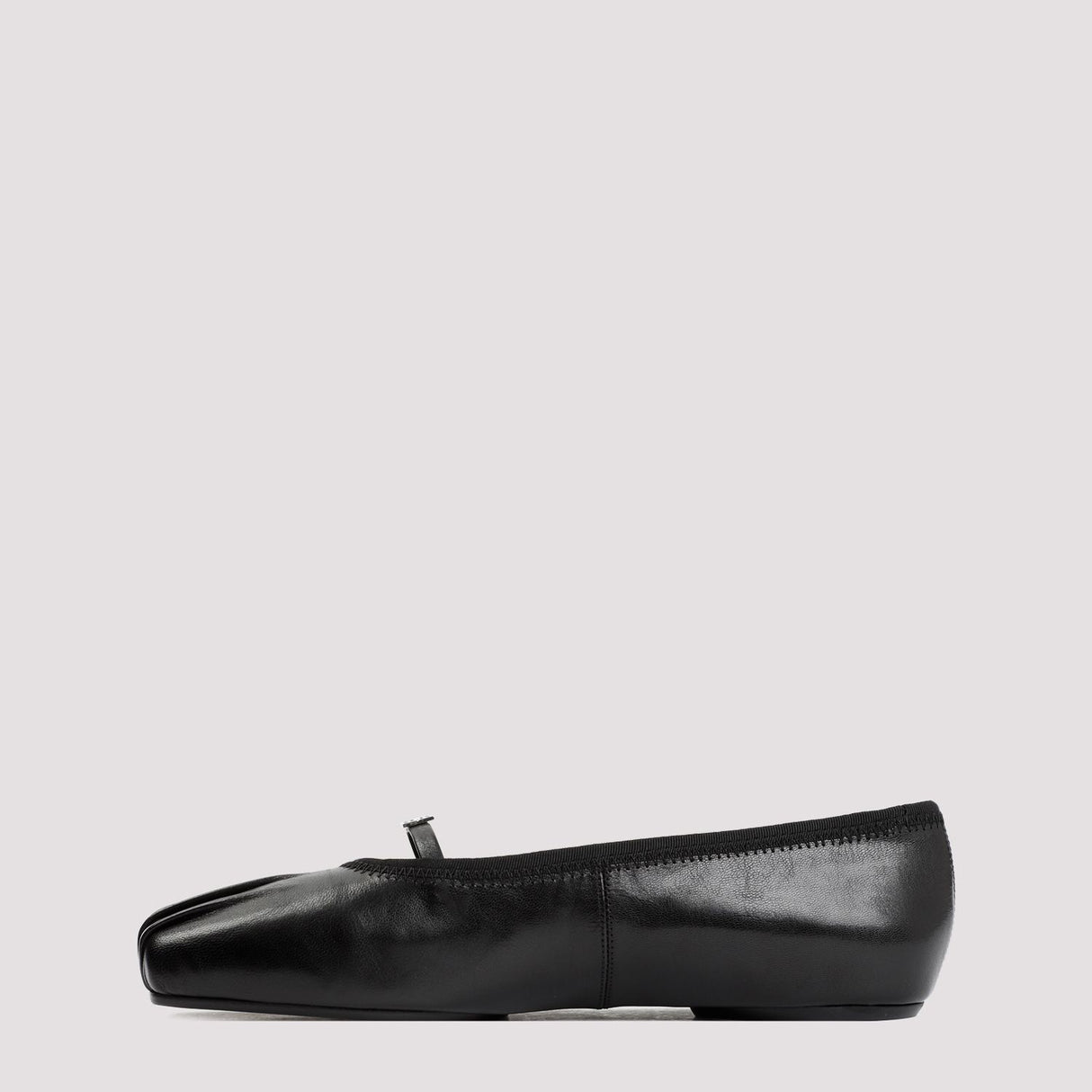 Black Leather Ballet Ballerinas for Women - Elegant and Comfortable Flats from GIVENCHY