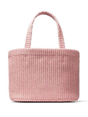 JIMMY CHOO Women's Candy Pink Mini Tote Handbag for Spring/Summer 2024