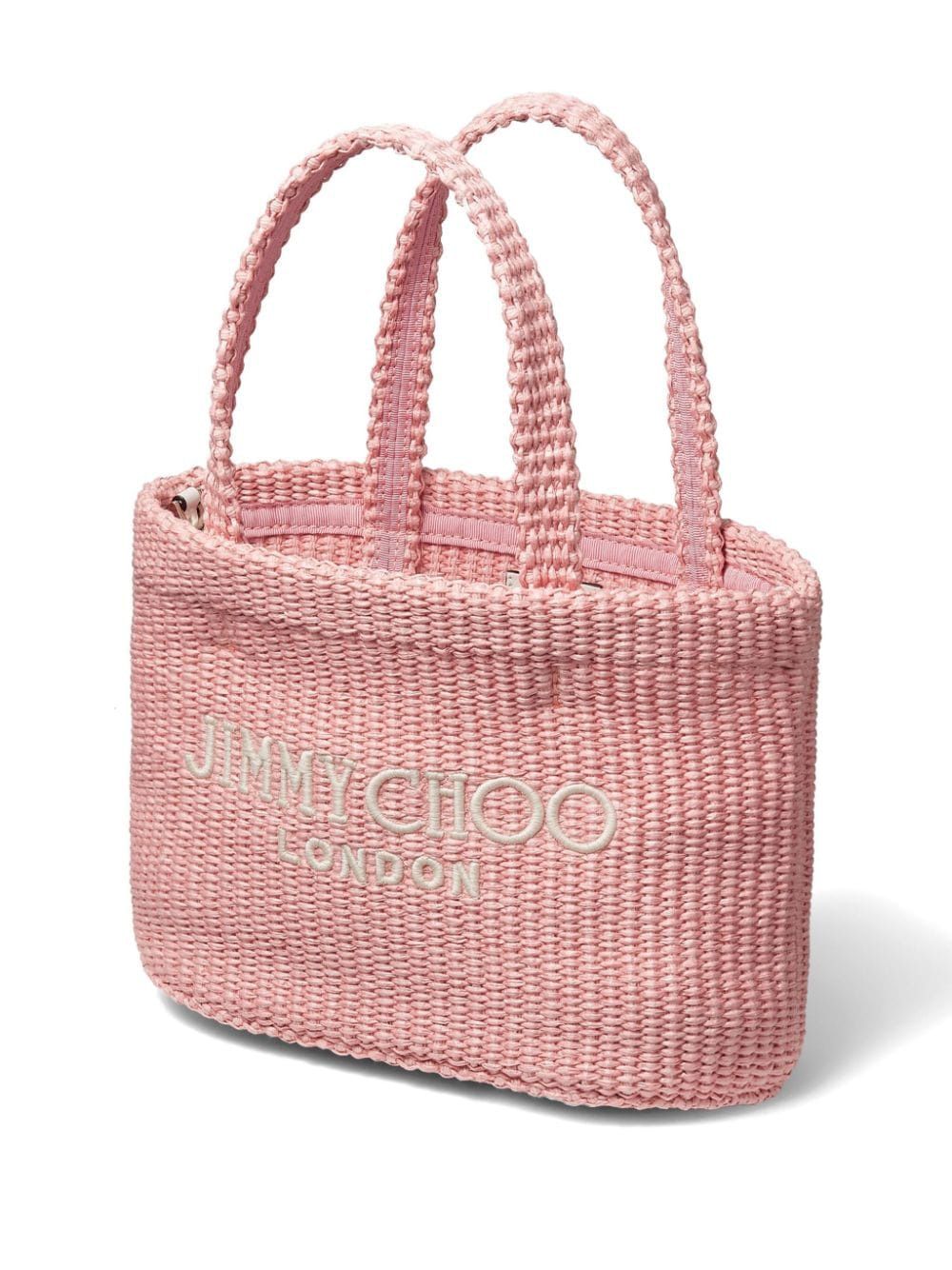 JIMMY CHOO Women's Candy Pink Mini Tote Handbag for Spring/Summer 2024