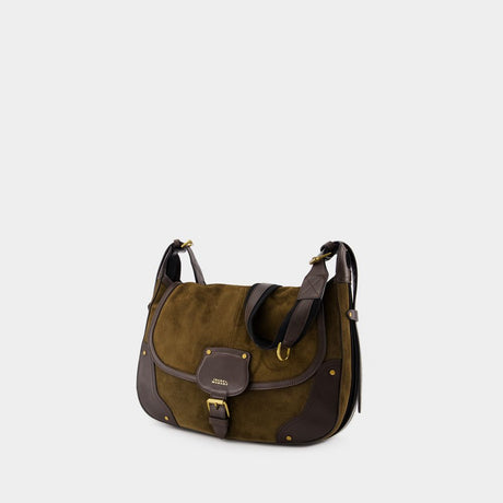 ISABEL MARANT Sierra GD Mini Metallic Crossbody Bag