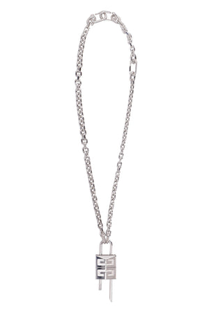 GIVENCHY Elegant Lock Necklace with 4G Padlock