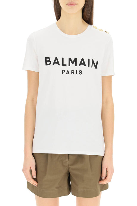 BALMAIN Signature Logo 3-Button Mini Top