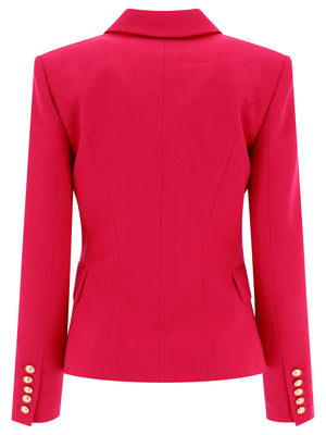 BALMAIN Fashionable 24SS Women's Fuchsia Outer Jacket