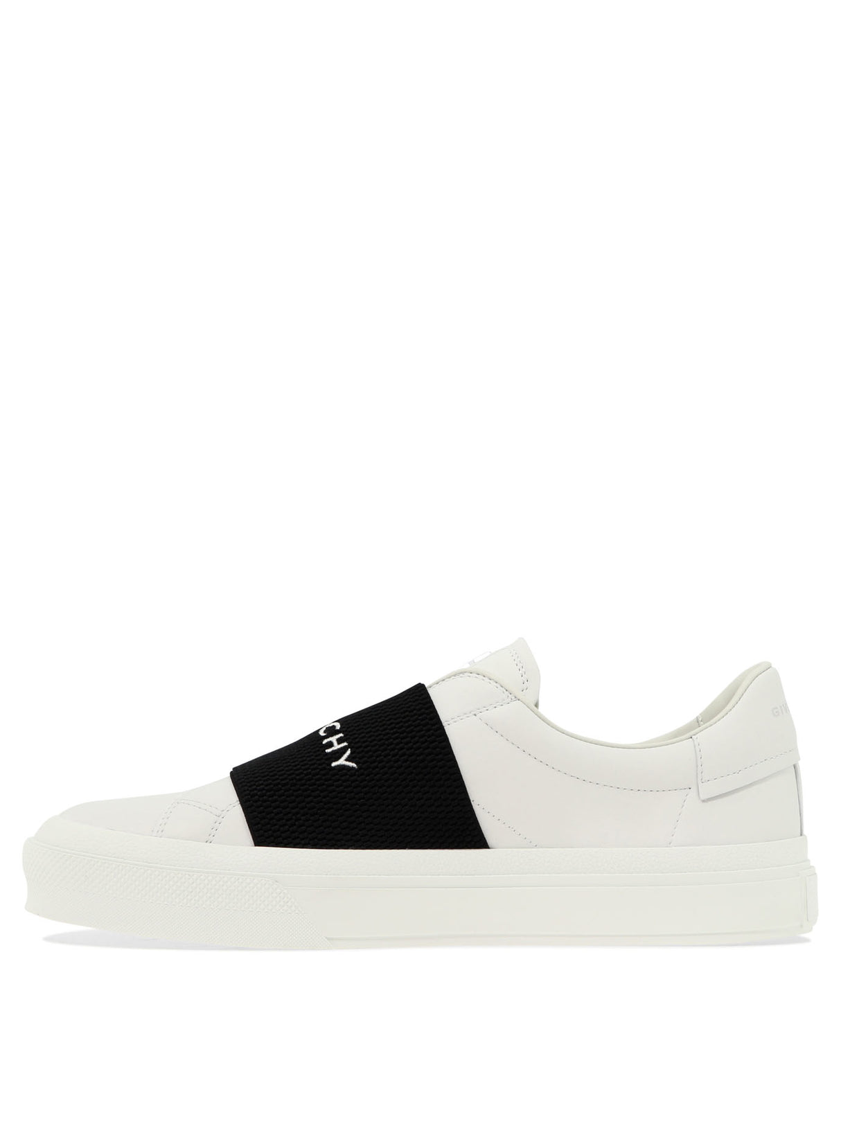 GIVENCHY Men's Lace-Up White Sneakers for SS24