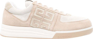 GIVENCHY Beige White Low-Top Sneakers for Men - SS24 Collection