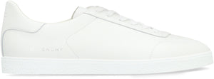 GIVENCHY Men's White Leather Low-Top Sneaker for SS24