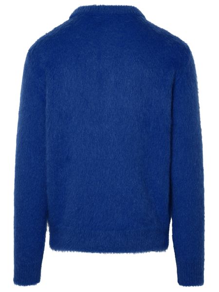 BALMAIN Crew-Neck Mohair Blend Sweater - Size S