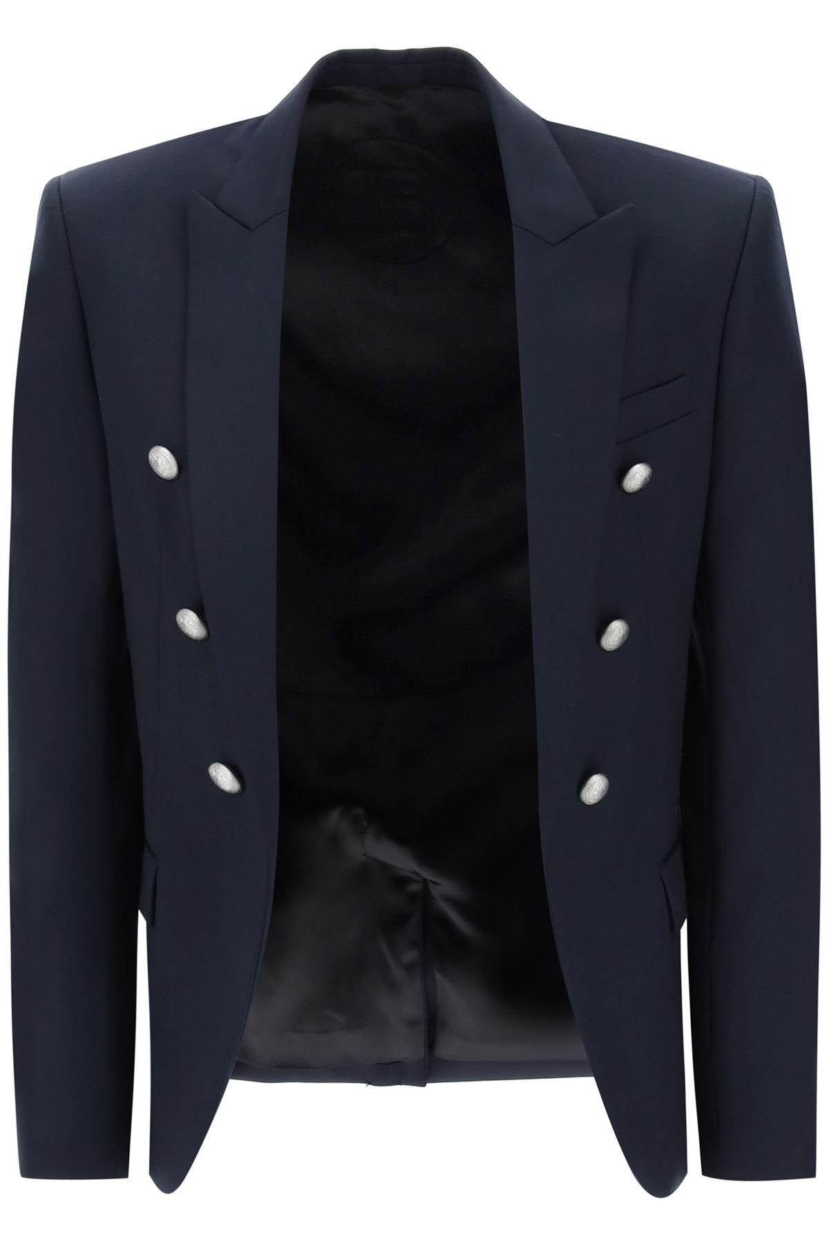 BALMAIN DOUBLE-BREASTED WOOL JACKET