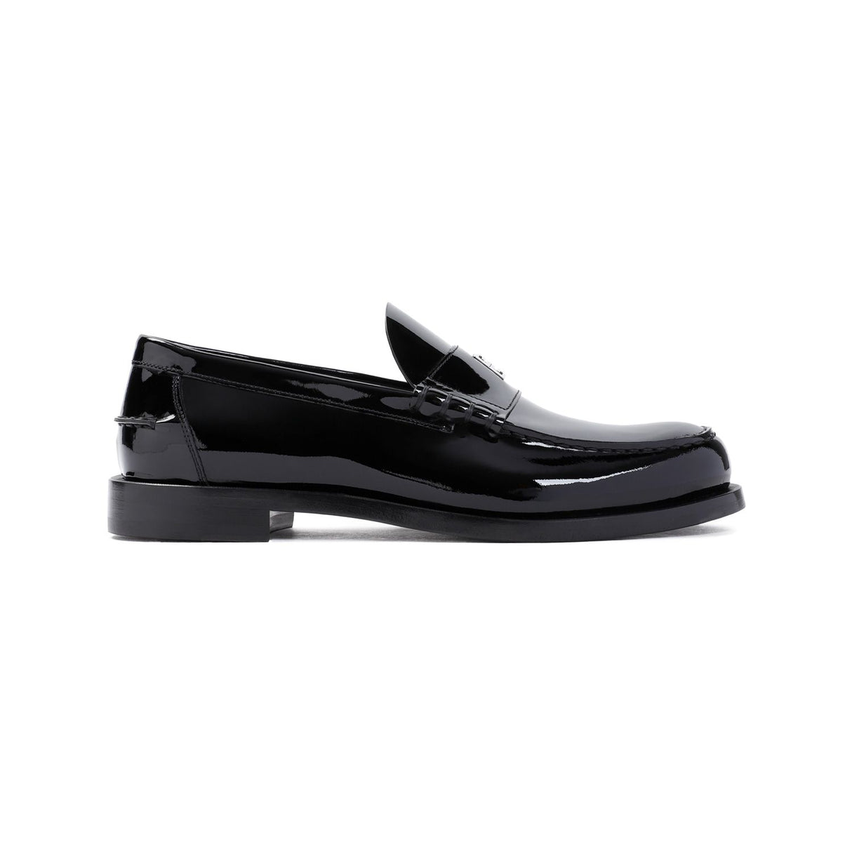 GIVENCHY Elegant Black Leather Loafers