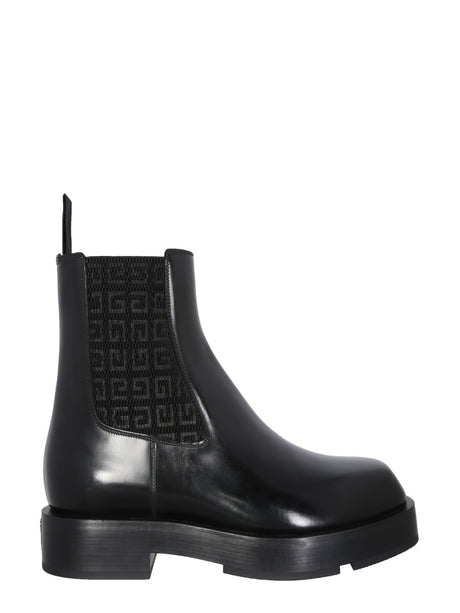 GIVENCHY Men's Chelsea Boots with Leather Sole - 3.5 cm