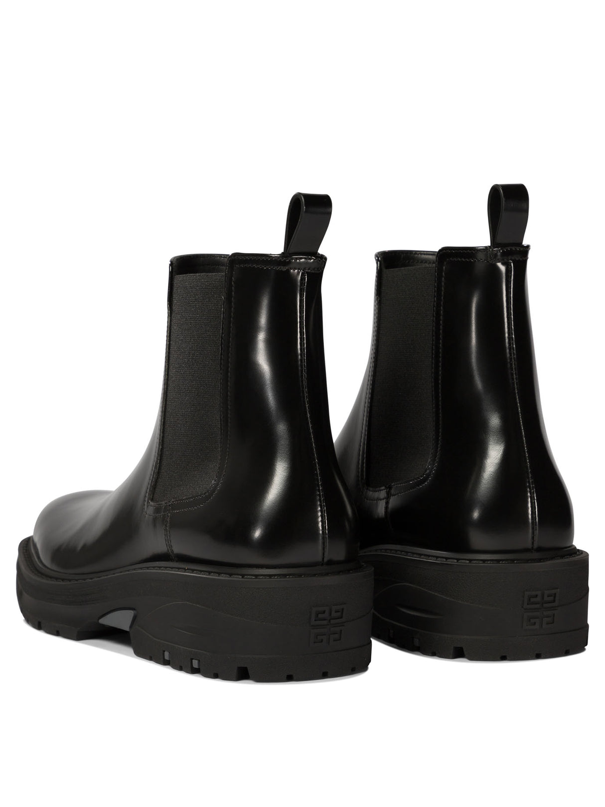 GIVENCHY Men's Elegant Leather Chelsea Boots