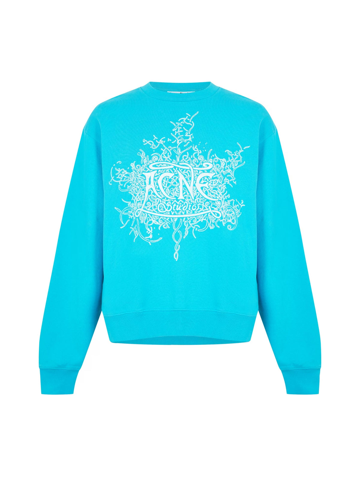 ACNE STUDIOS Franzisko Glow Logo Sweatshirt - Loose Fit