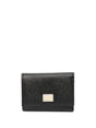 DOLCE & GABBANA Black Sta Dauphine Walleting Card for Women