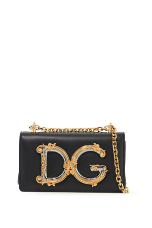 DOLCE & GABBANA Elegant Mini Crossbody Leather Clutch