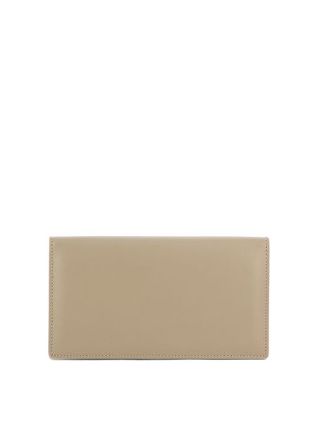 DOLCE & GABBANA Luxurious Pale Pink Leather Clutch for Fashionable Women