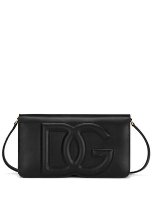 DOLCE & GABBANA Elegant Mini Leather Shoulder Handbag