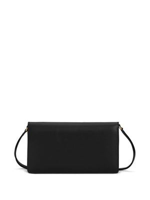 DOLCE & GABBANA Elegant Mini Leather Shoulder Handbag