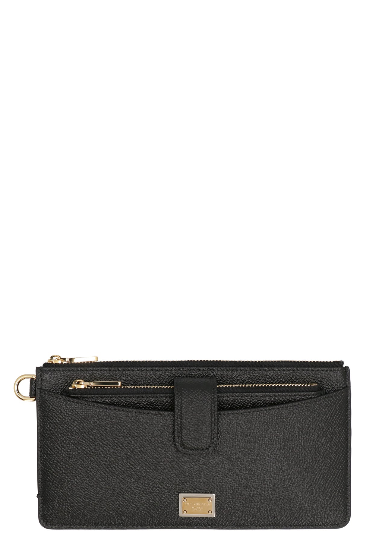 DOLCE & GABBANA Mini Dauphine-Print Leather Wallet