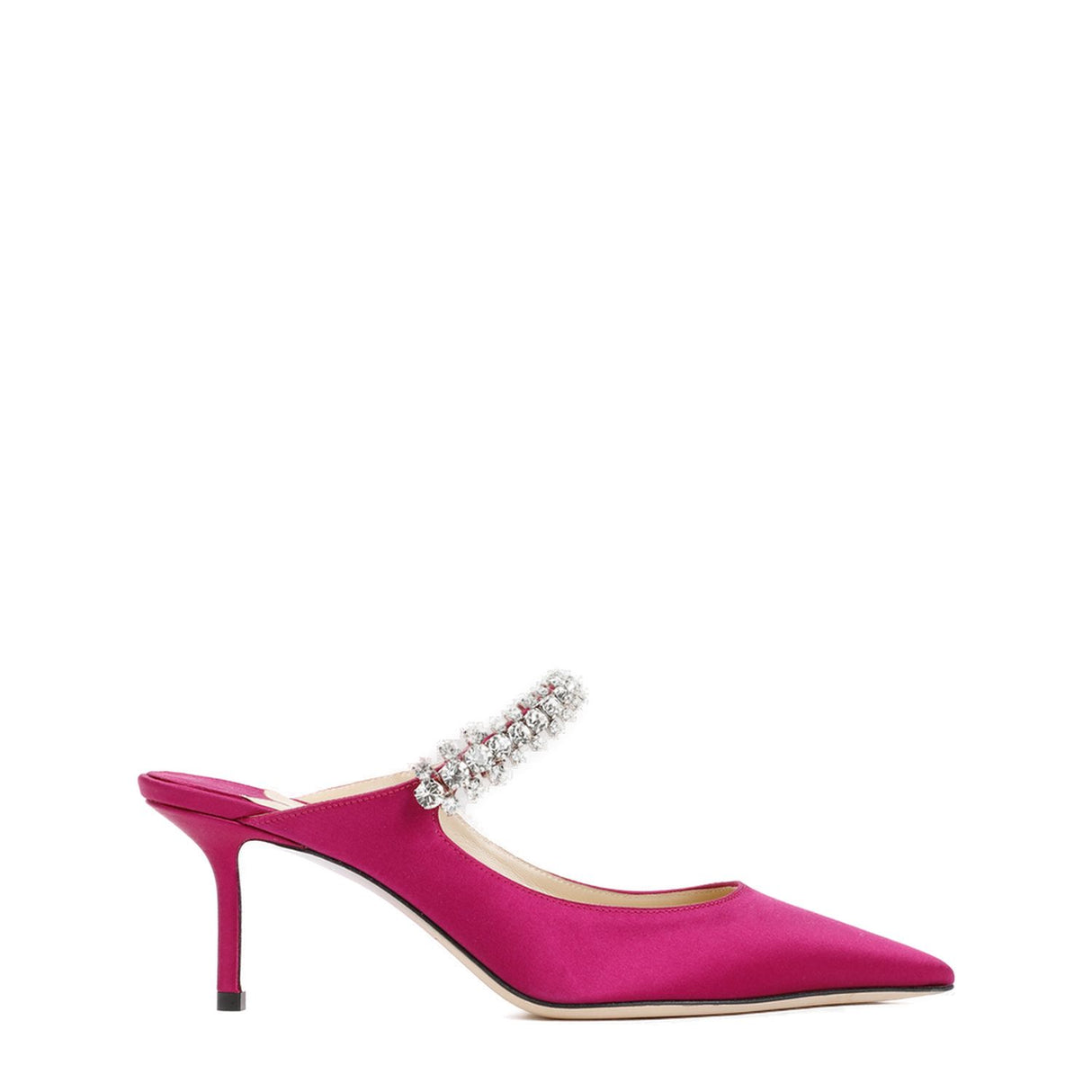 JIMMY CHOO Pink & Purple Crystals Sandals for Women - SS24 Collection
