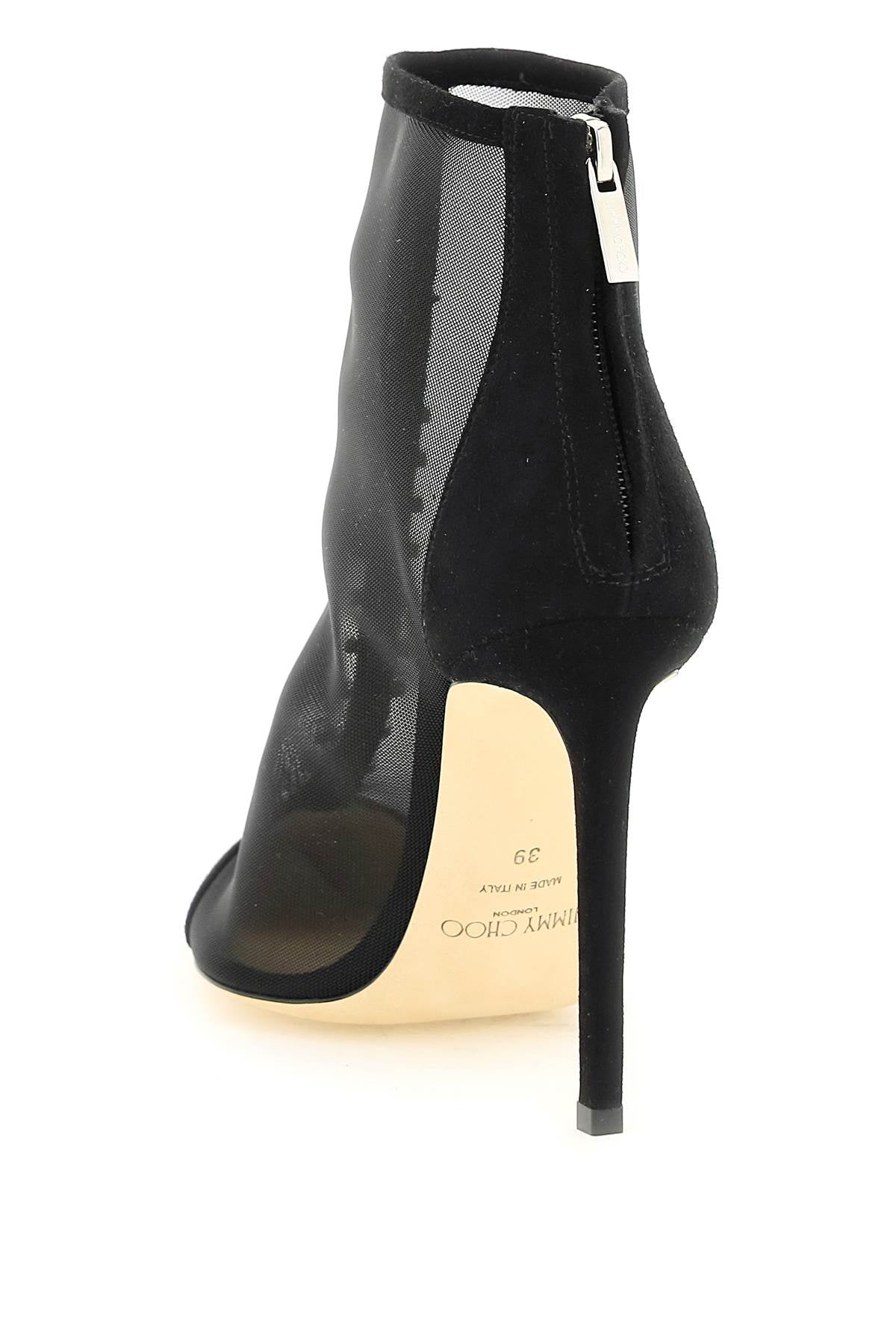 JIMMY CHOO Stunning Black Ankle Boots for Women by Luxury Fashion Brand