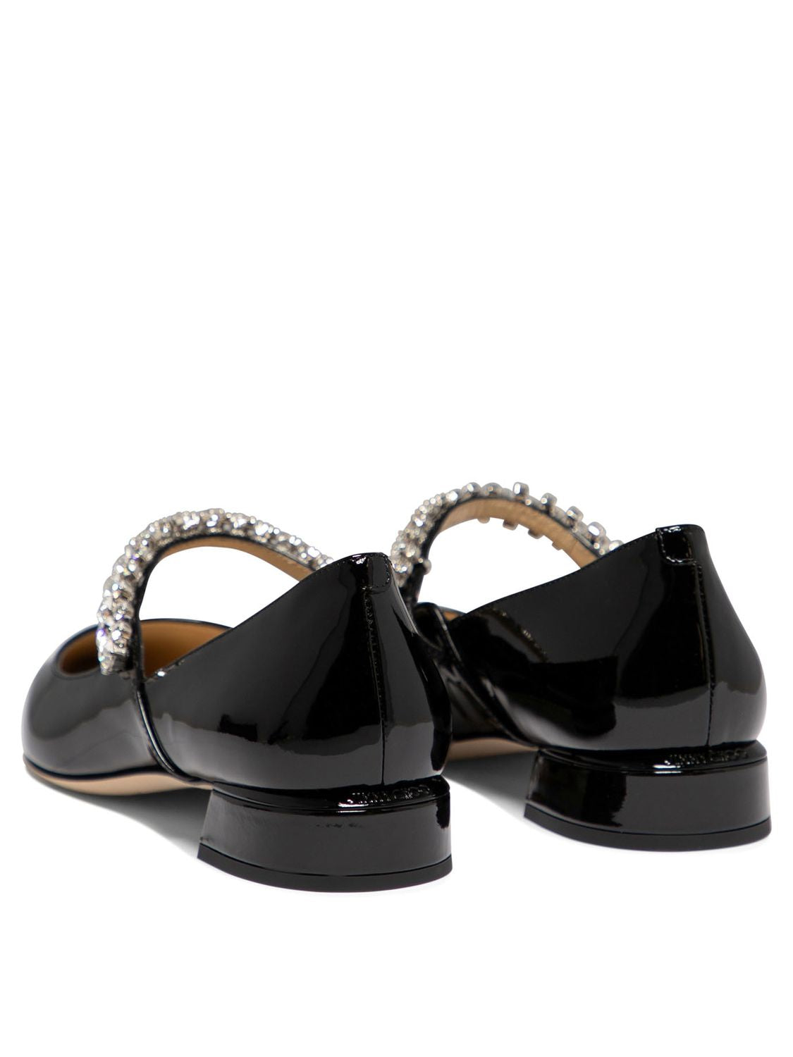 JIMMY CHOO Elegant Black Ballerina Flats for Women