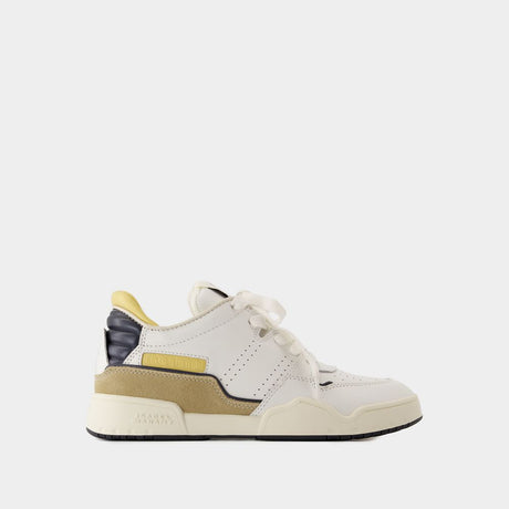 ISABEL MARANT Vibrant Yellow Fashion Sneakers