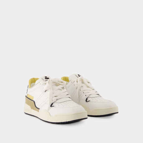 ISABEL MARANT Vibrant Yellow Fashion Sneakers