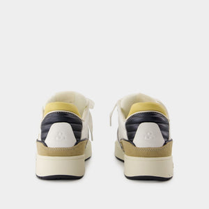 ISABEL MARANT Vibrant Yellow Fashion Sneakers