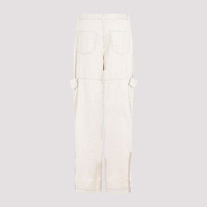 ACNE STUDIOS Microfiber Cargo Pants with Adjustable Waist - Size IT 48