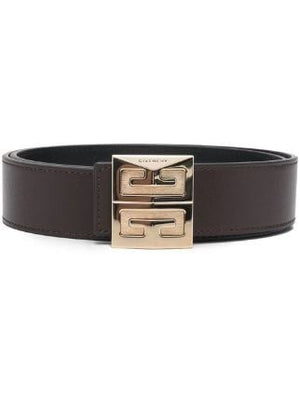 GIVENCHY Reversible 4G Belt for Men in Brown Calf Leather - SS24