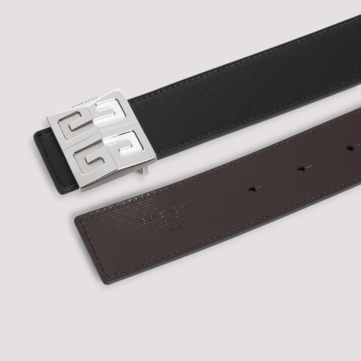 GIVENCHY Reversible Leather Belt - 3CM Height