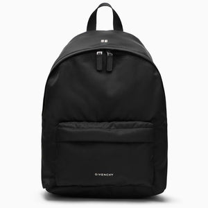 GIVENCHY Men's Essential Black Nylon Backpack for FW24