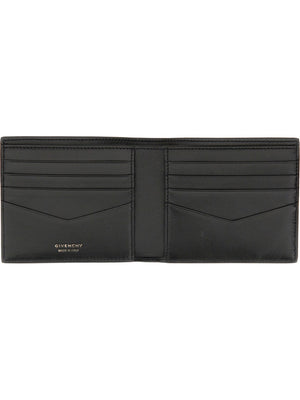 GIVENCHY Men's Mini Bi-Fold Leather Wallet