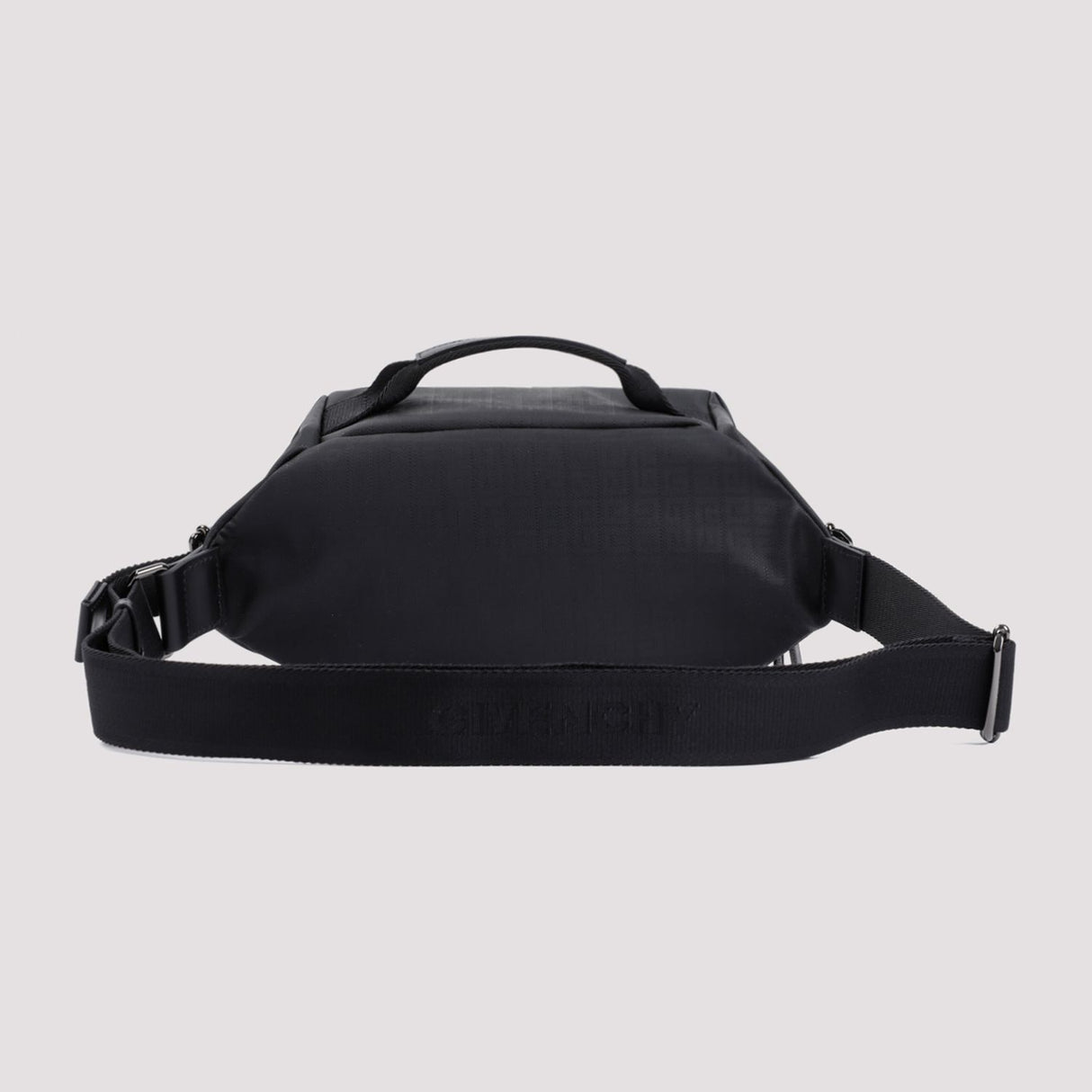 C-Zip حقيبة الخصر السوداء للرجال - مجموعة SS24