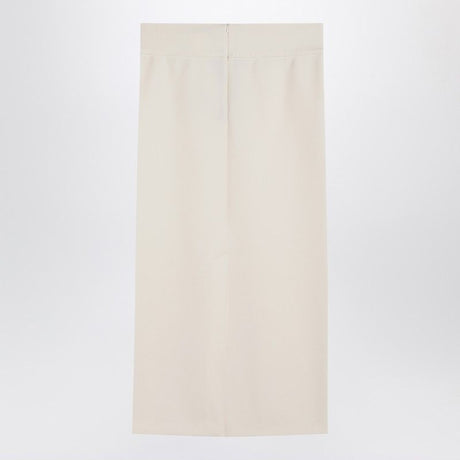 MAX MARA High-Waisted Midi Skirt with Back Slit