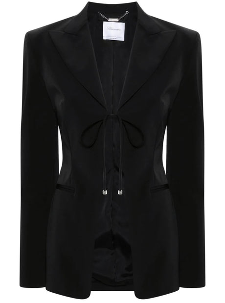 BLUMARINE Elegant Single-Breasted Mini Jacket