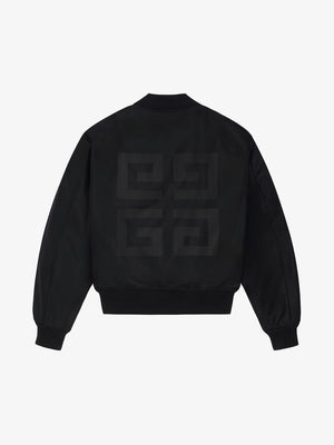 GIVENCHY Reversible Bomber Denim for Men - Blackkaki