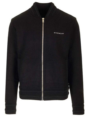 GIVENCHY Varsity Knit Jacket for Men