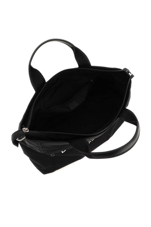 Black Nylon Handbag for Men