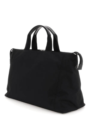 Black Nylon Handbag for Men