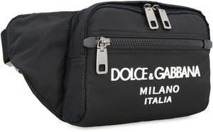 Black Leather Belt Bag - DOLCE & GABBANA FW23 Collection