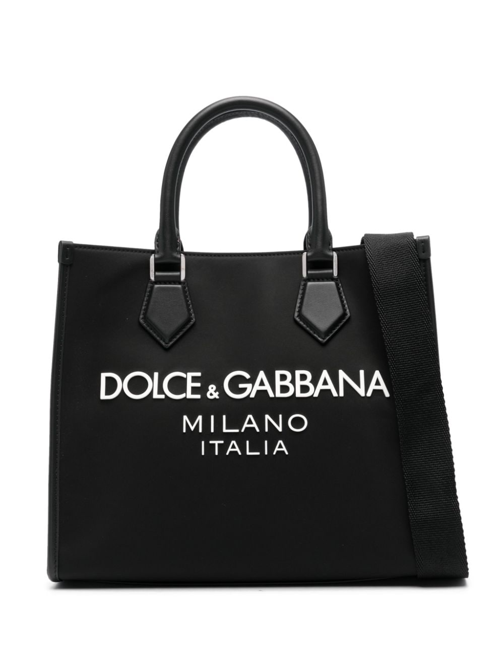 DOLCE & GABBANA Dapper 24SS Black Shoulder Bag for Men