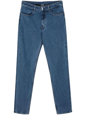 GIVENCHY Indigo Stretch Cotton Trousers