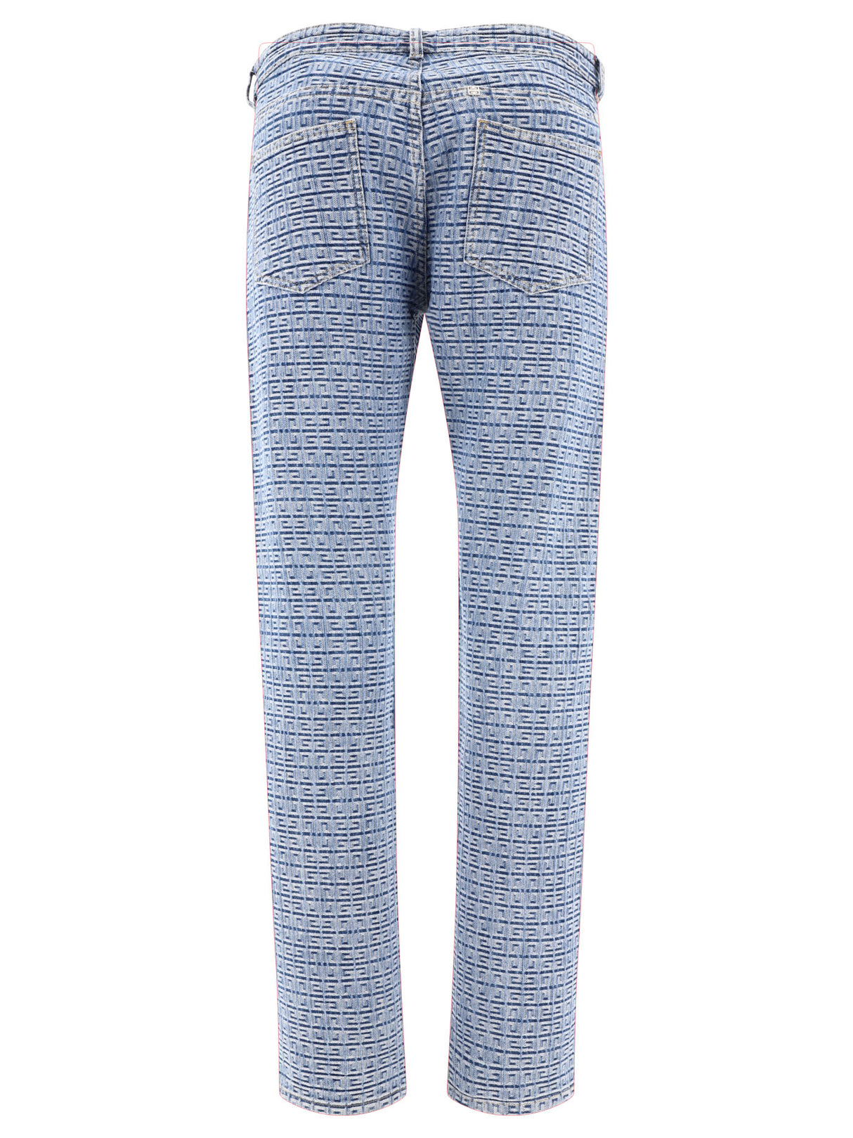 GIVENCHY Men's 24SS Denim Straight Pants - Blue