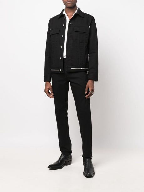 GIVENCHY Slim Fit Jeans with Metallic Details for Men