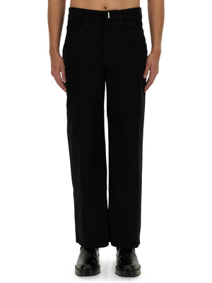 GIVENCHY Wide-Leg Cotton Jeans - Size 31