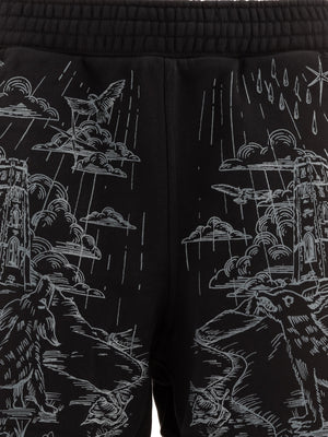 GIVENCHY New Board Cotton Shorts