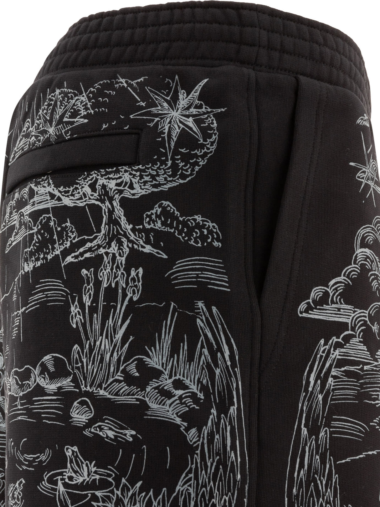 GIVENCHY New Board Cotton Shorts