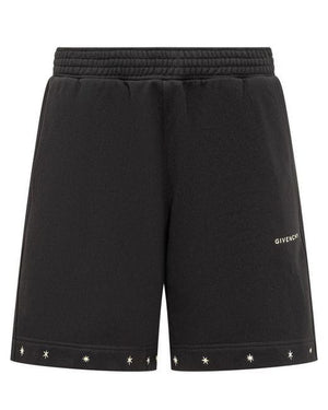 GIVENCHY Luxury Cotton Black Shorts