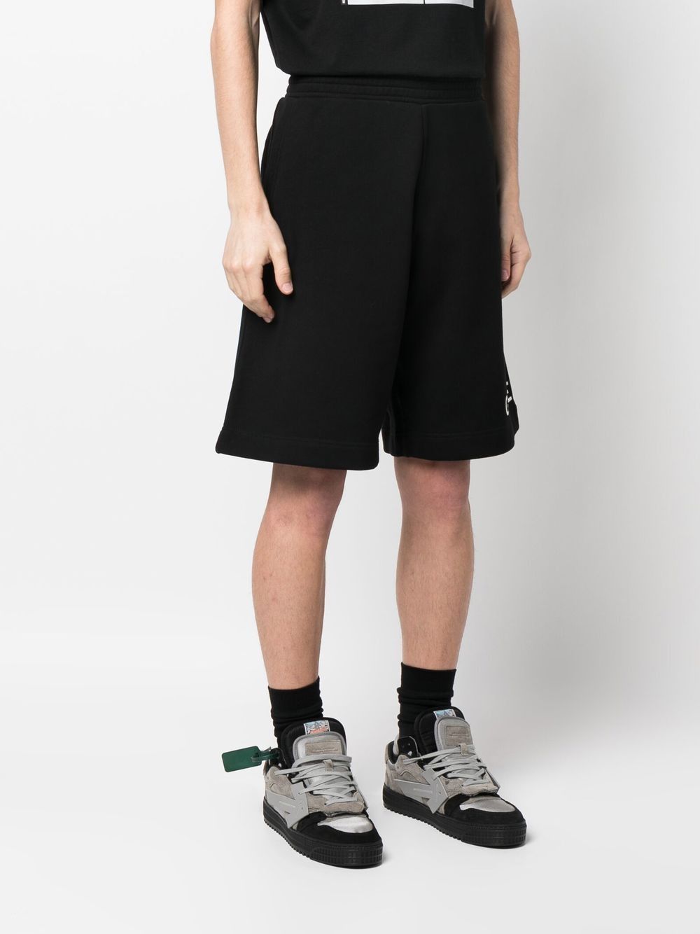 GIVENCHY Essential Logo Cotton Knee-Length Shorts for Men